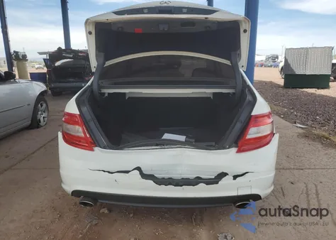 2011 Mercedes-Benz C 300 from USA, damaged, VIN WDDGF5EB2BA507943